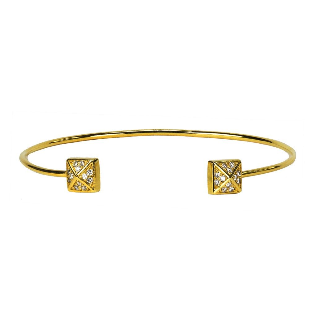 Square Charm Cuff - Image 1